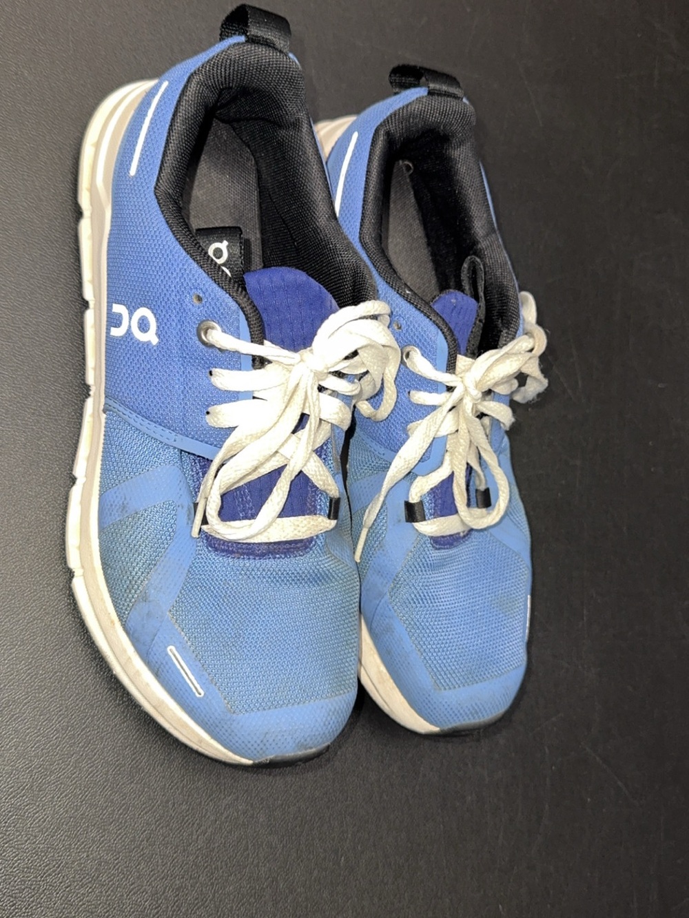 On Running Kids' Blue and White Sneakers